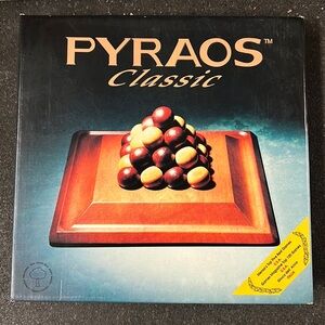 Vintage 90s Pyraos Classic Board Game Wooden Ball Pyramid 1994 Strategy
